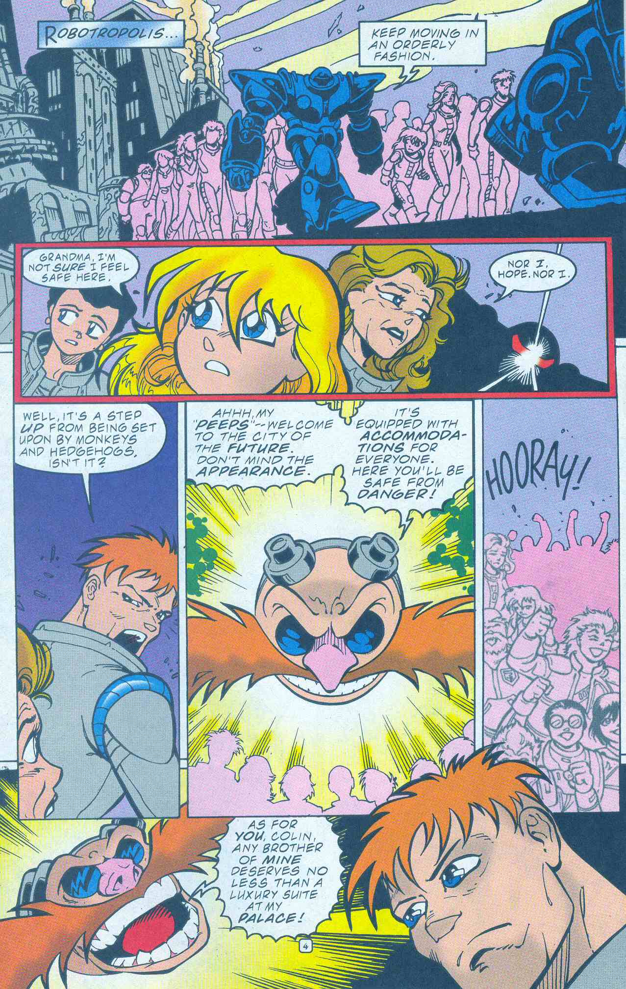 Sonic - Archie Adventure Series April 2001 Page 04